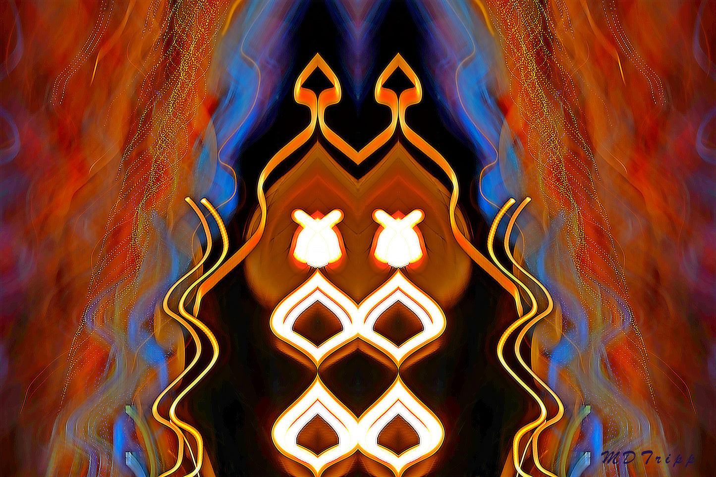 A sweet painting titled 'My Honey and Me,' capturing the warmth and affection between two figures, symbolizing love, togetherness, and joy.