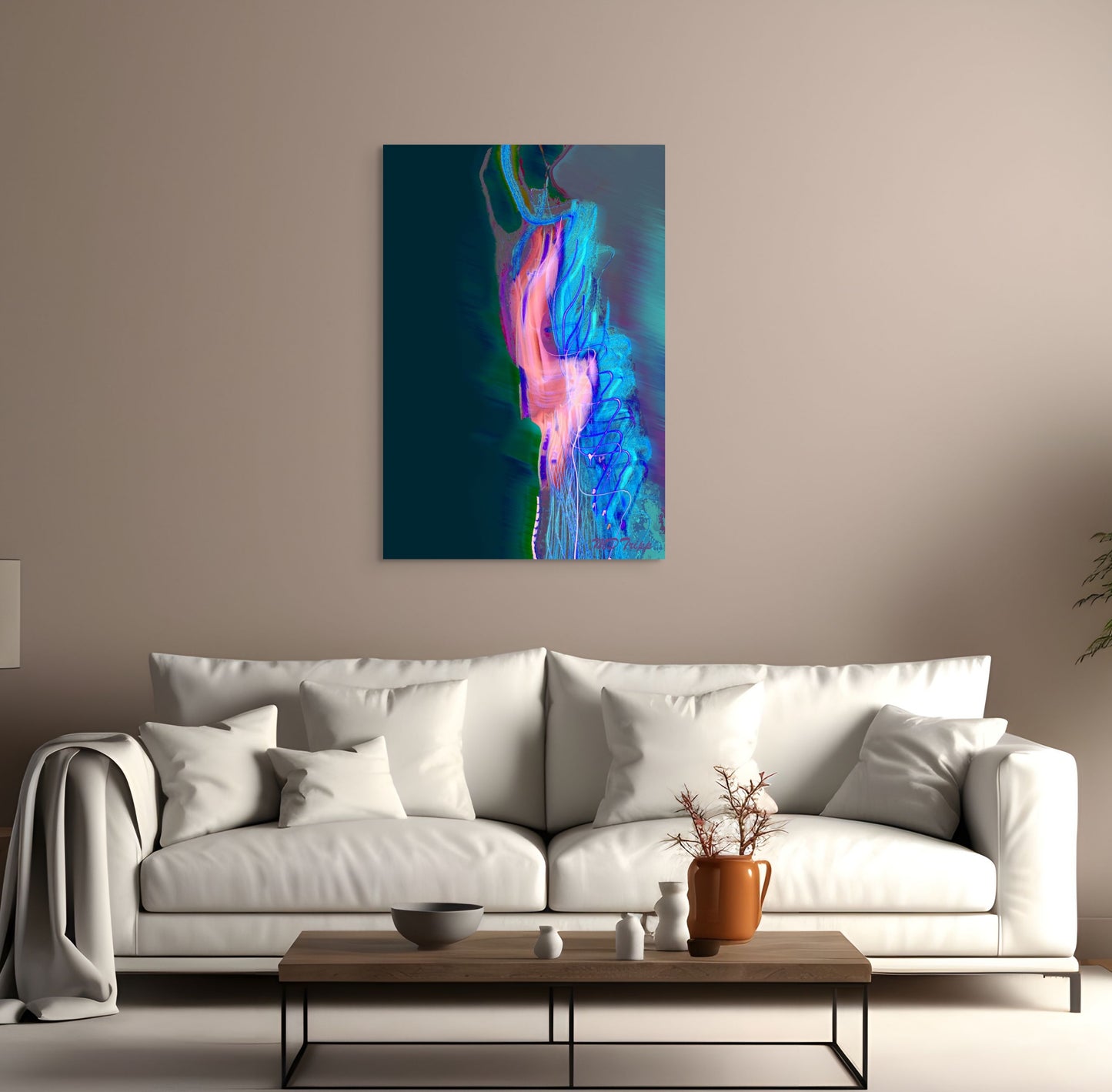 A powerful painting titled 'The Conquistador,' depicting a bold and commanding figure, symbolizing exploration, conquest, and resilience, set against a dramatic backdrop.