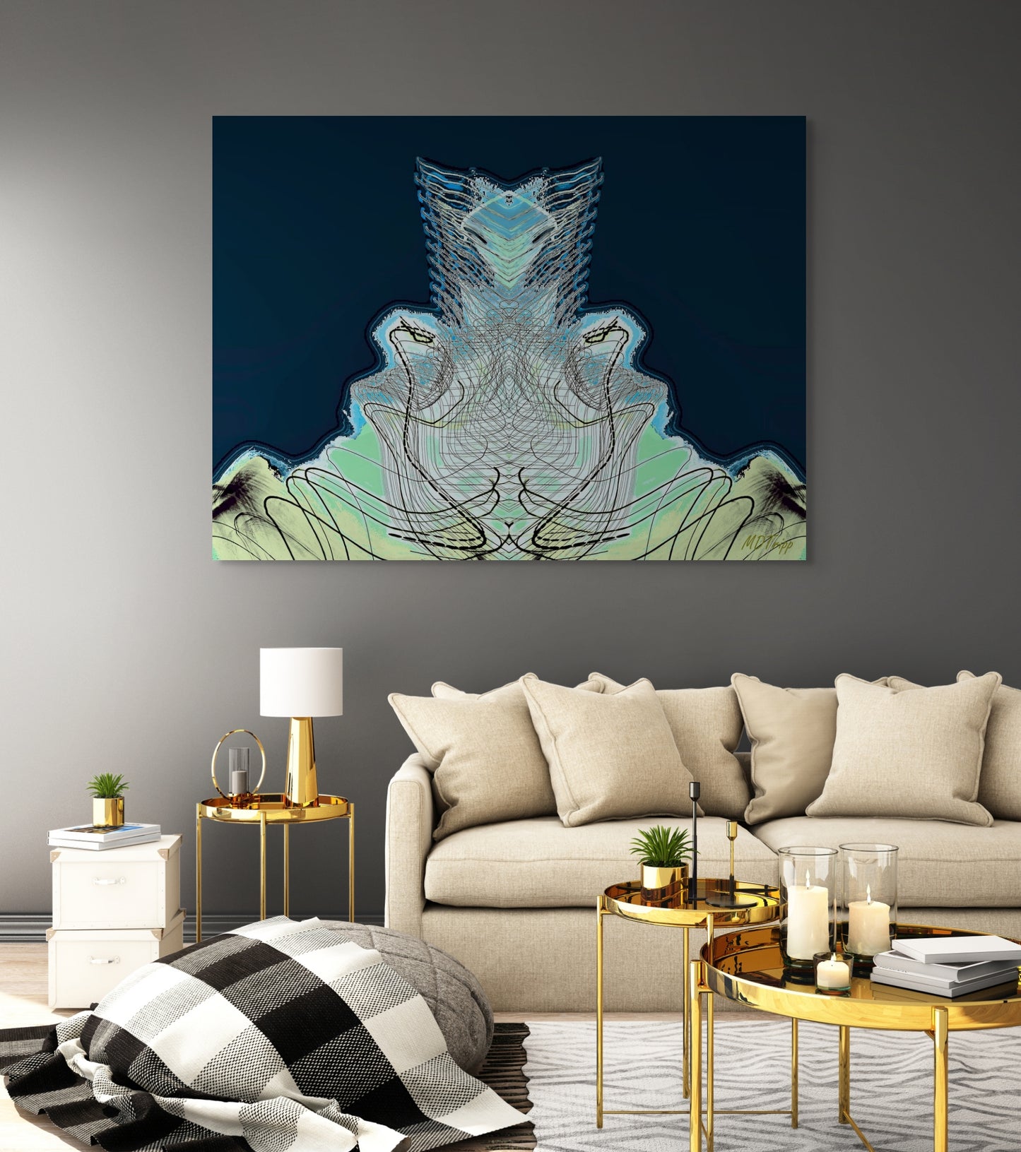 A compelling painting titled 'Their Mediation to Fight,' illustrating a tense yet hopeful scene of dialogue or reflection before a conflict, symbolizing resolution, courage, and determination.