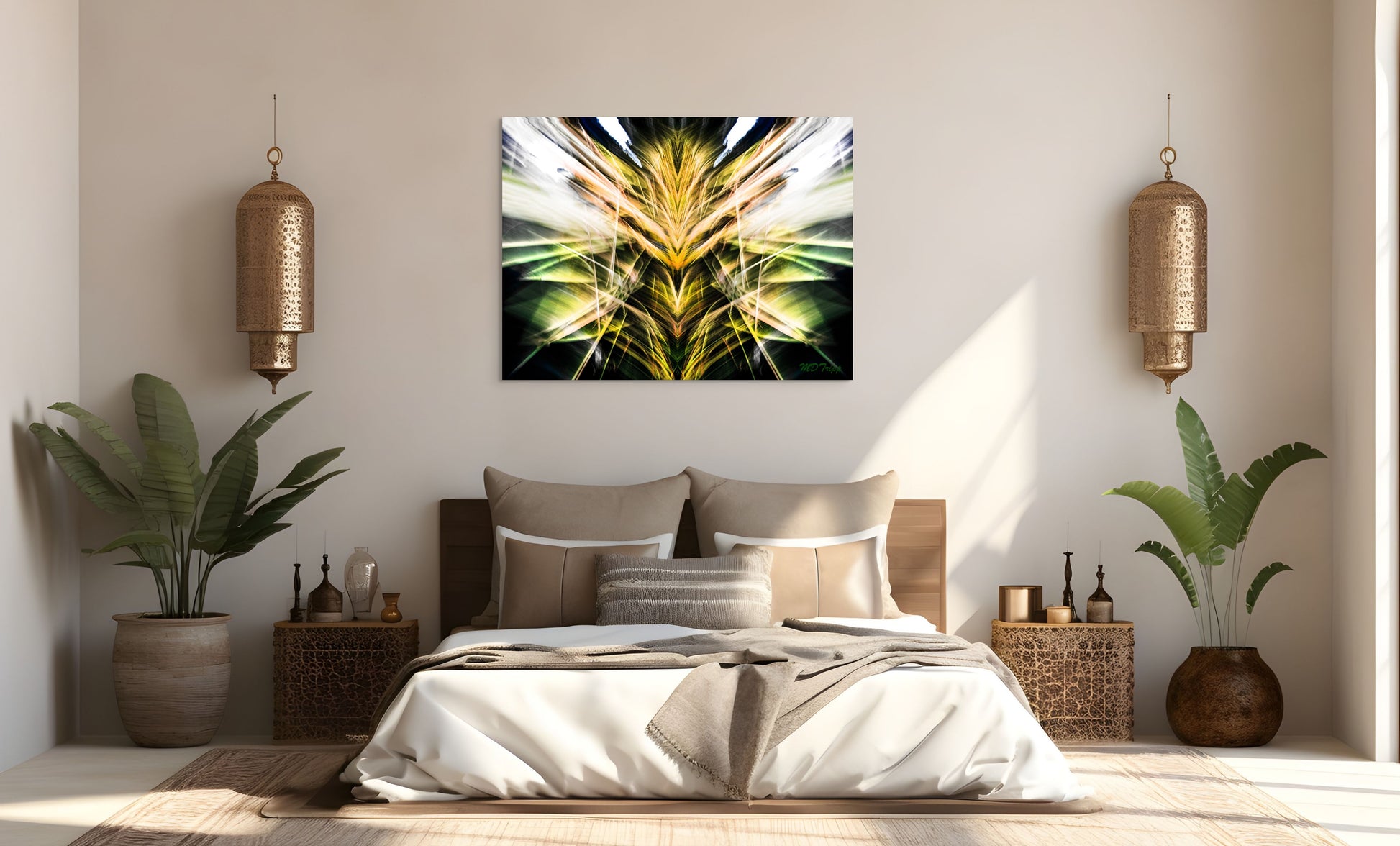 A whimsical painting of a mischievous gremlin with a disagreeable expression, set against a dark and moody backdrop.