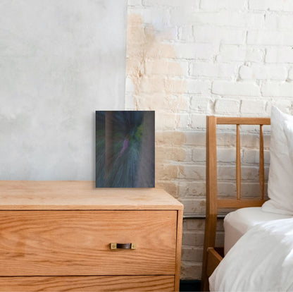 A captivating painting capturing a fleeting moment, with dynamic brushstrokes and a blend of vivid and soft tones.