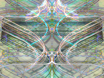 A captivating painting of crystal rocks, featuring intricate details and a shimmering, multi-colored palette that reflects light in a dynamic way.