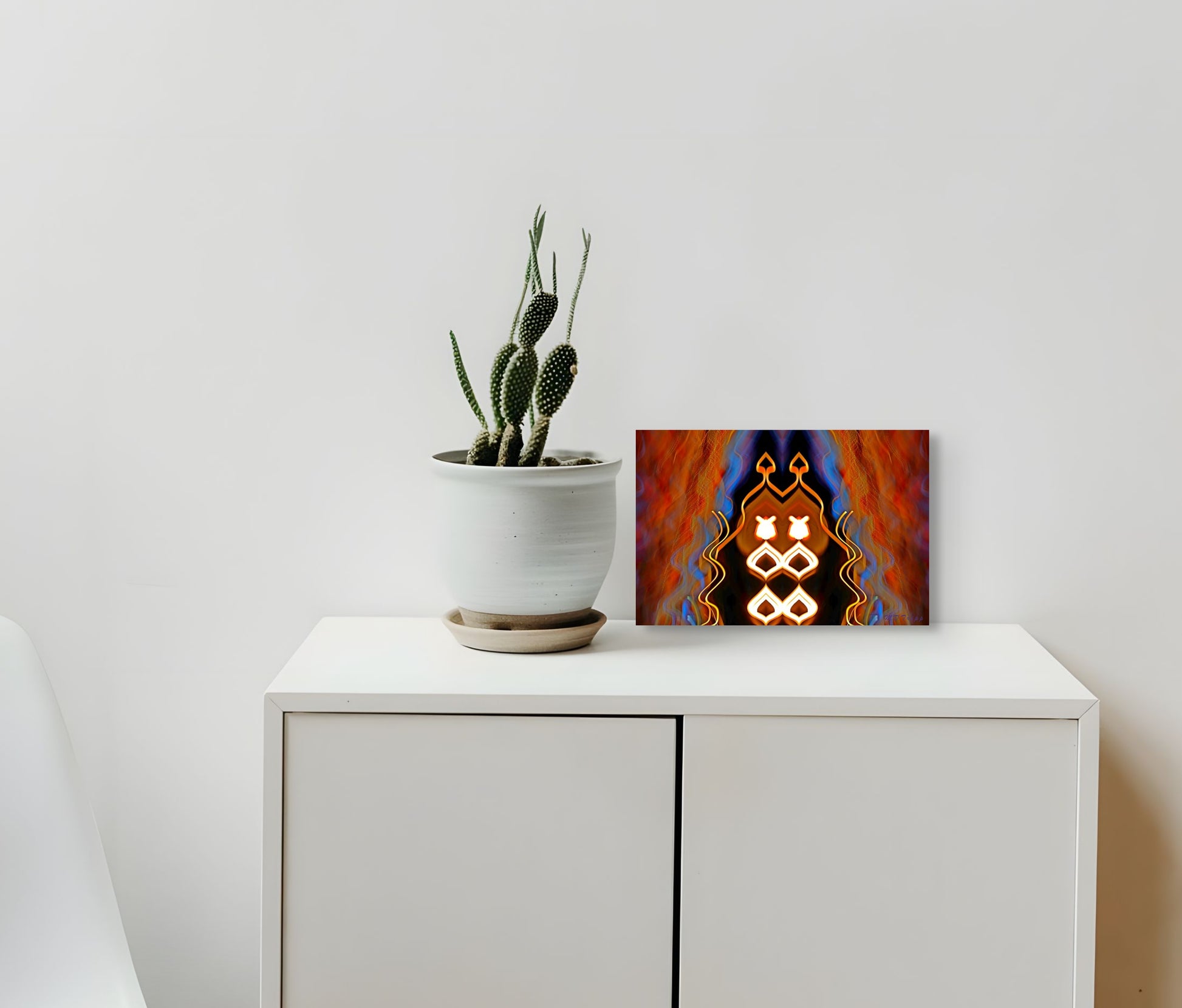A sweet painting titled 'My Honey and Me,' capturing the warmth and affection between two figures, symbolizing love, togetherness, and joy.