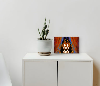A sweet painting titled 'My Honey and Me,' capturing the warmth and affection between two figures, symbolizing love, togetherness, and joy.