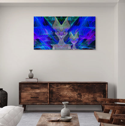 A powerful painting titled 'Pride Admiration,' depicting a figure or symbol of strength and honor, capturing a deep sense of respect, admiration, and self-pride.
