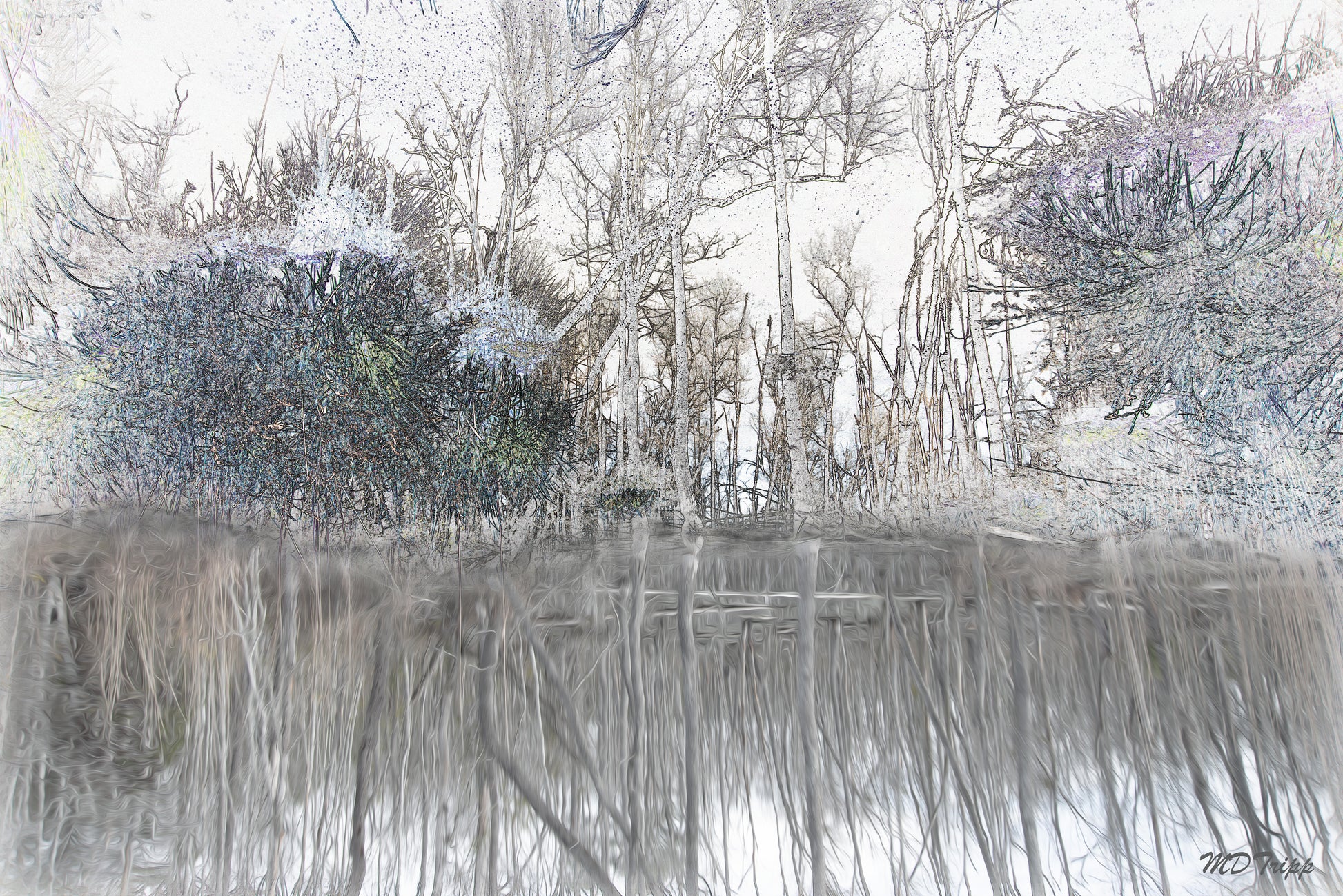 A mysterious painting titled 'Still Secrets Within,' featuring subtle, hidden elements or symbols that suggest untold stories, evoking a sense of intrigue and quiet contemplation.