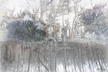 A mysterious painting titled 'Still Secrets Within,' featuring subtle, hidden elements or symbols that suggest untold stories, evoking a sense of intrigue and quiet contemplation.