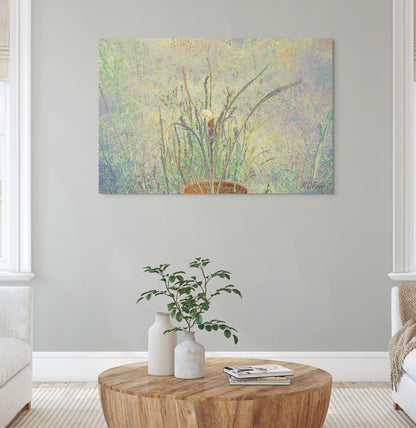 An inspiring painting titled 'The Beautiful Life Around,' featuring vibrant scenes of nature, people, or everyday moments, celebrating the beauty and harmony of life.