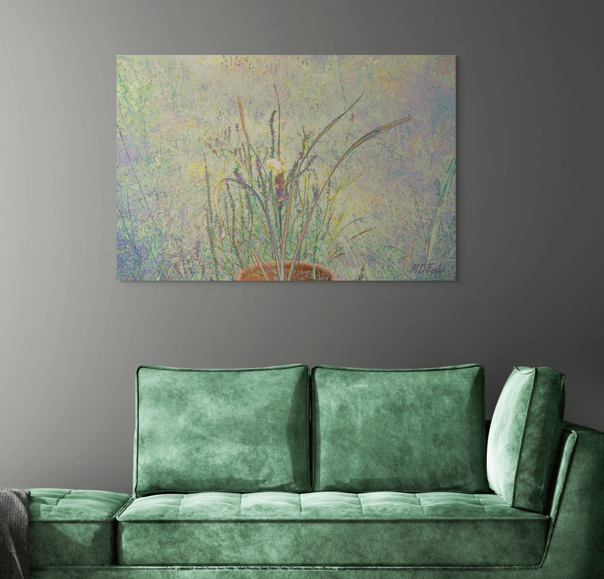 An inspiring painting titled 'The Beautiful Life Around,' featuring vibrant scenes of nature, people, or everyday moments, celebrating the beauty and harmony of life.
